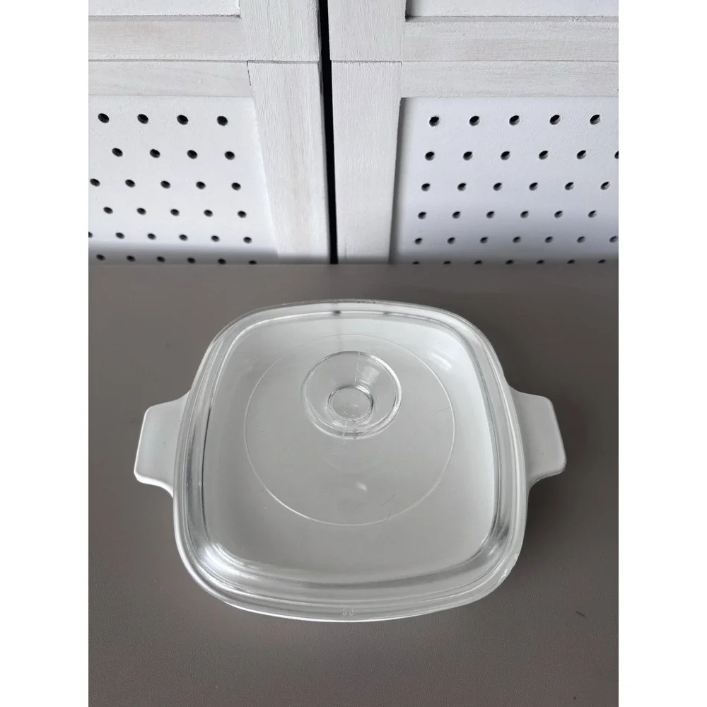 CorningWare Blue Cornflower P-7-B Casserole Dish 7-inch Vintage with Lid A-7-C